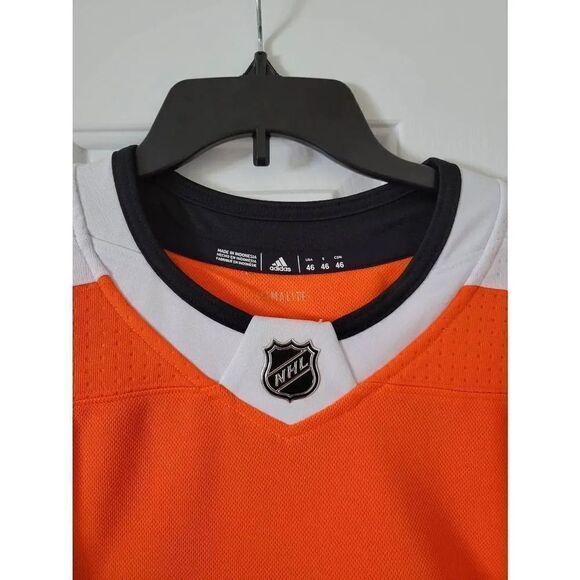 Adidas FLYERS HOME AUTHENTIC JERSEY Sz 46 (S) $180 - Picture 9 of 10